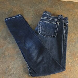 BKE Dayton Dark Blue Women's Skinny Jeans